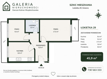 Mieszkanie Sprzedaż Gniezno Osiedle Władysława Łokietka 29